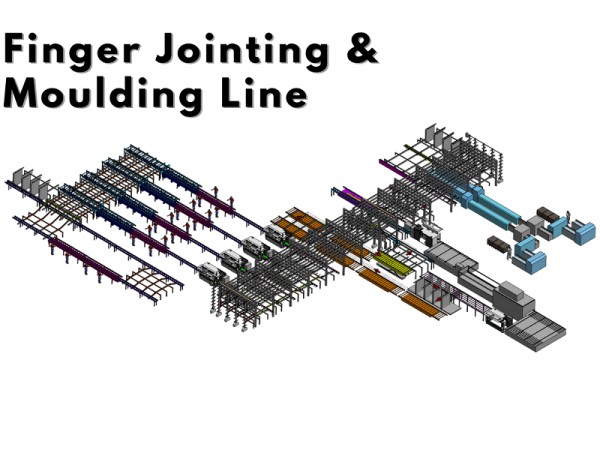 Finger Jointing & Moulding Line